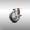 Service Caster 4 Inch 316SS Thermoplastic Rubber Wheel Swivel Bolt Hole Caster with Brake SCC SCC-SS316BH20S414-TPRB-TLB - alternate 1